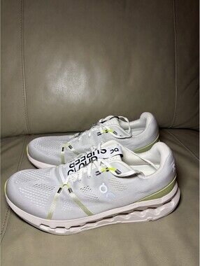 On Cloudsurfer 2 Men’s Running Sneakers Gray White Yellow Size 14